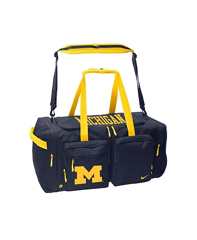 Nike Michigan Wolverines Utility Power Duffel Bag