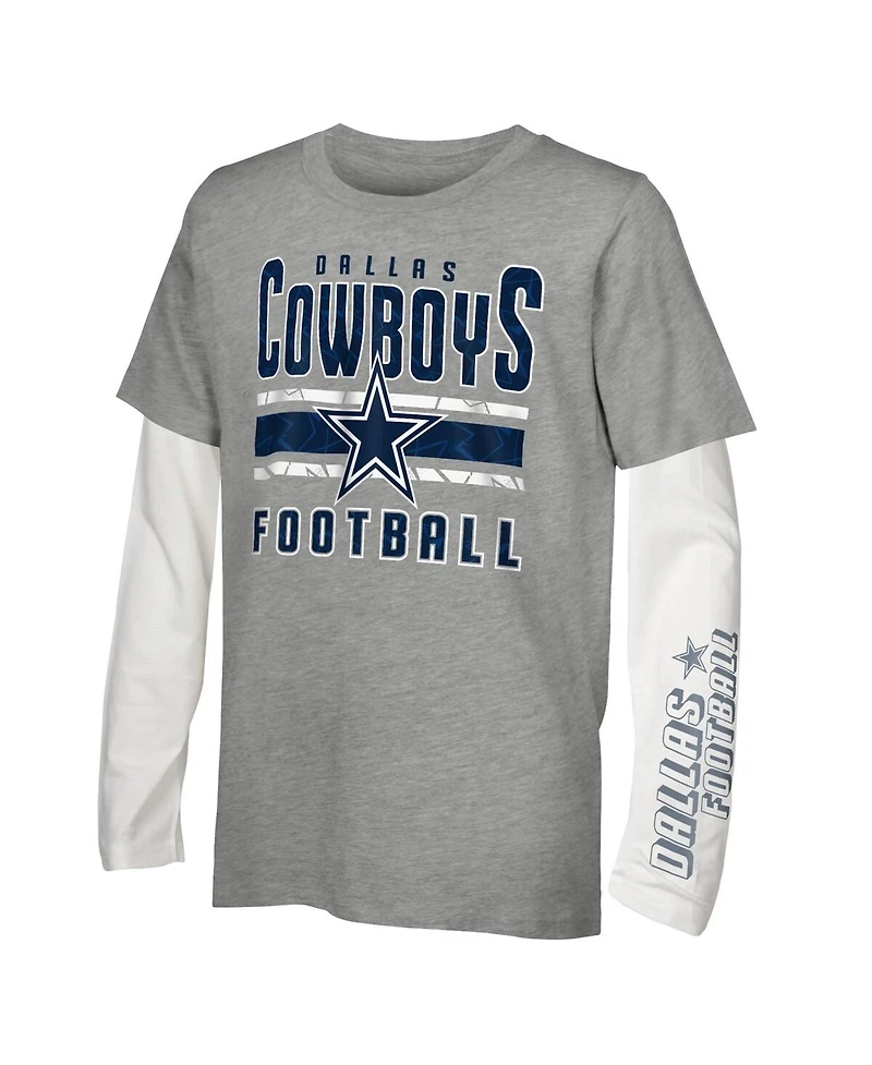 Outerstuff Preschool Dallas Cowboys the Mix T-Shirt Combo Set