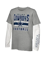 Outerstuff Preschool Dallas Cowboys the Mix T-Shirt Combo Set