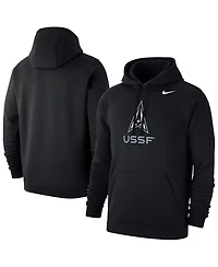 Nike Men's Black Air Force Falcons Space Rivalry Fleece Pullover Hoodie