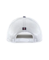 '47 Brand Men's Navy/White Minnesota Twins Scratch Adjustable Trucker Hat