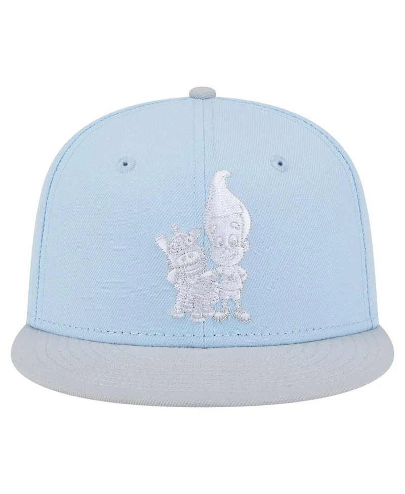 New Era Big Boys and Girls Light Blue Jimmy Neutron 9FIFTY Snapback Hat