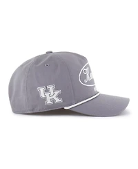 '47 Brand Men's Gray Kentucky Wildcats Contemporary Basics Foundational Rope Hitch Adjustable Hat