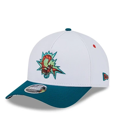 New Era Men's White/Green San Jose Earthquakes 2025 Jersey Hook 9FORTY M-Crown Adjustable Hat