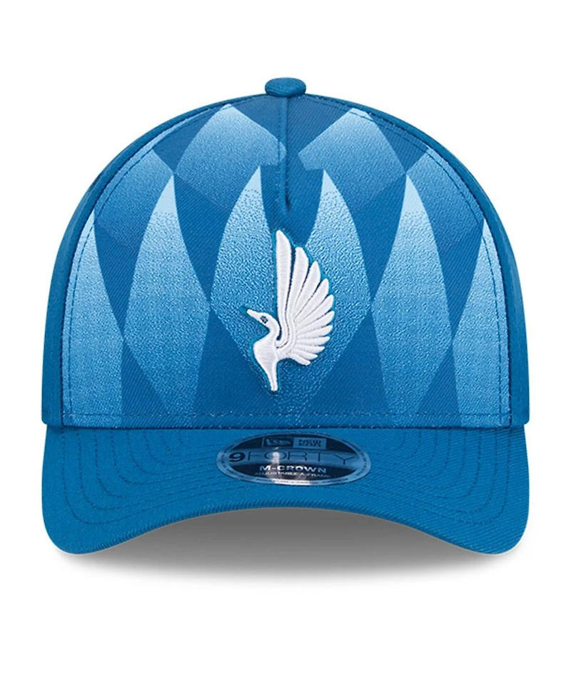 New Era Men's Navy Minnesota United Fc 2025 Jersey Hook 9FORTY M-Crown Adjustable Hat