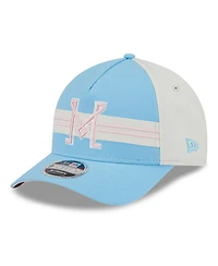 New Era Men's Light Blue/White Inter Miami Cf 2025 Jersey Hook 9FORTY M-Crown Adjustable Hat