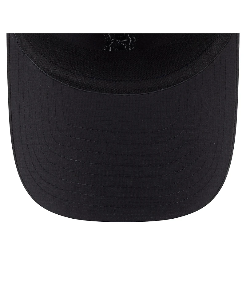 New Era Men's Black Boston Red Sox Ripstop Casual Classic Adjustable Hat