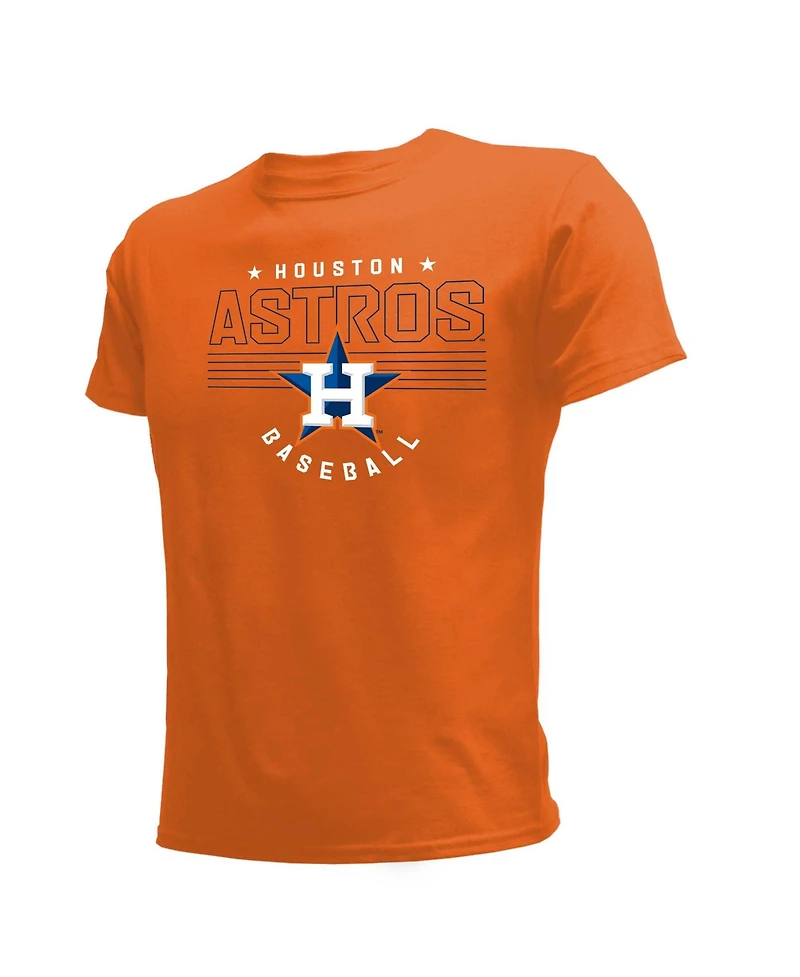Stitches Big Boys and Girls 3-Pack Houston Astros T-Shirt Set