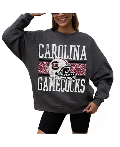 Gameday Couture Women's Charcoal South Carolina Gamecocks Premium Fleece Pullover Sweatshirt