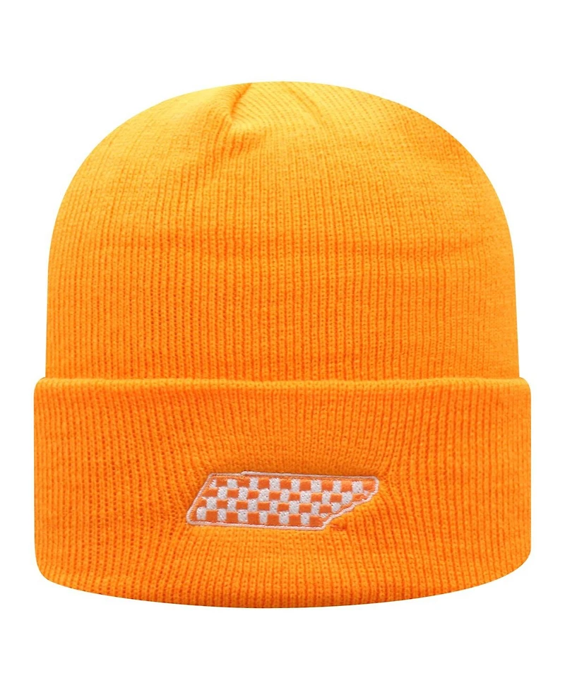 Top of the World Men's Tennessee Orange Tennessee Volunteers Logo Cuffed Knit Hat