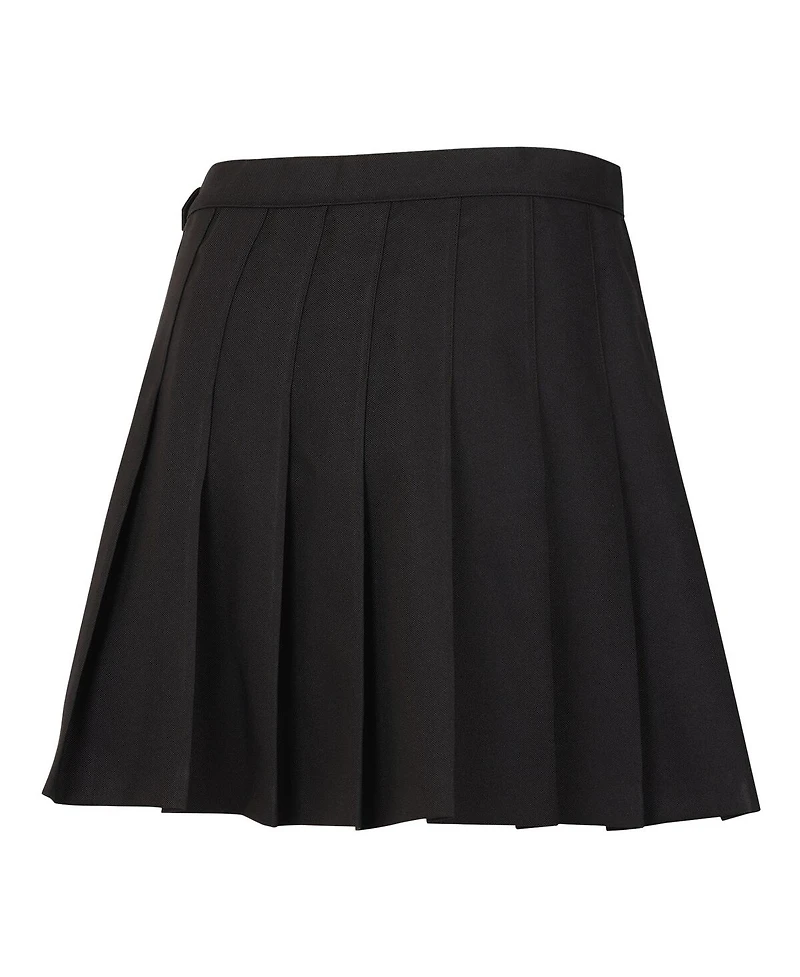 Round21 Men's and Women's Black Wnba Game On Tennis Skirt