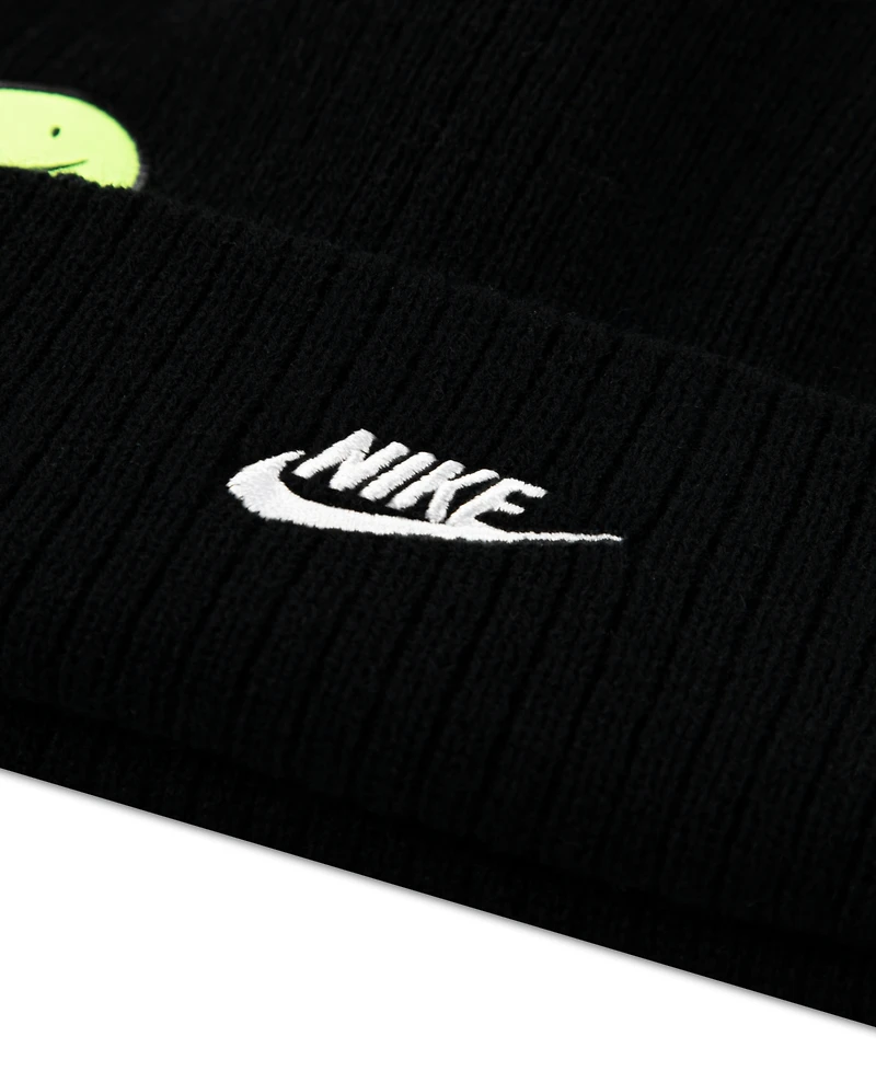 Nike Big Kids 2-Piece Patch Peak Beanie and Gloves Set