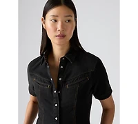 Levi's Women's Rinoa Short-Sleeve Denim Dress