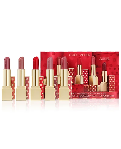 Estee Lauder 5-Pc. Unwrap The Moment Holiday Lipstick Set, Created For Macy's