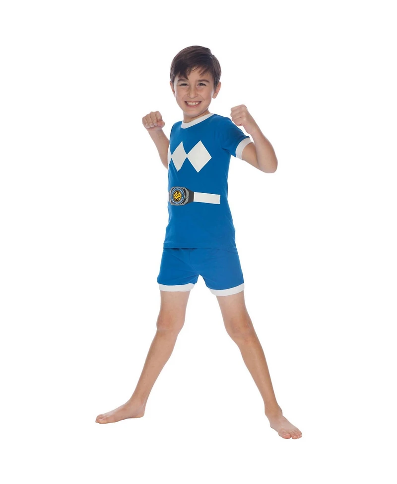 Power Rangers Kids Character Tight Fit Cotton 2-Piece Pajama Set