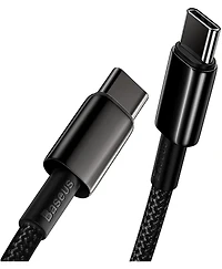 Baseus Usb C Cable, 6.6ft 100W Fast Charging Usb C to Usb C Cable, Braided Usb Type C Charger Cable