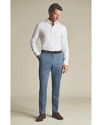 Charles Tyrwhitt Men's Smart Texture Pants