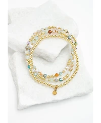 Starfish Project Light We Carry Bracelet Set in Agate