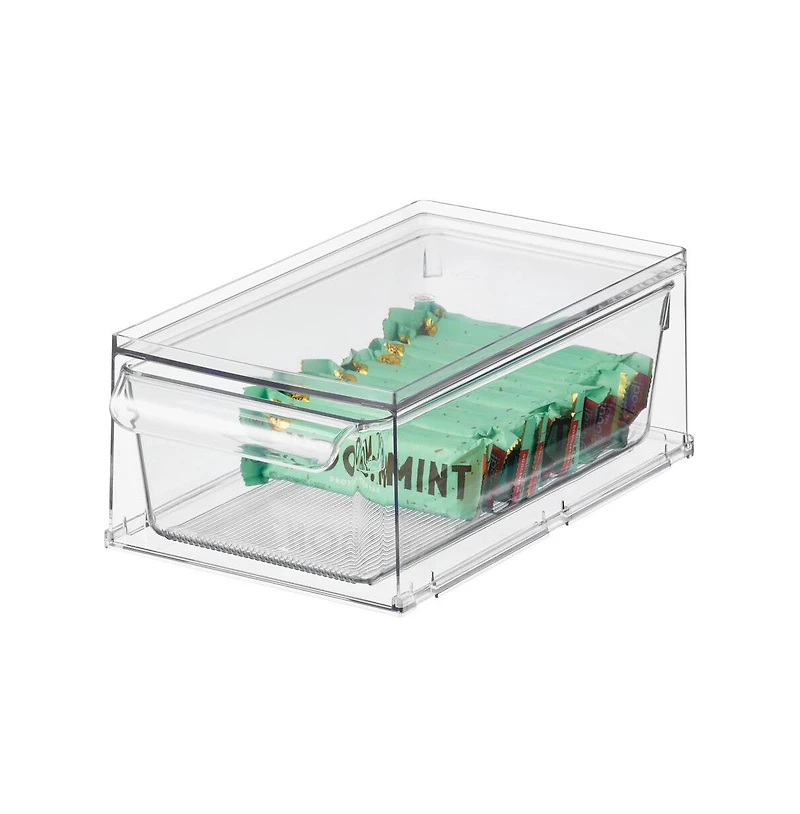iDesign Stackable Kitchen Storage Drawer - Clear