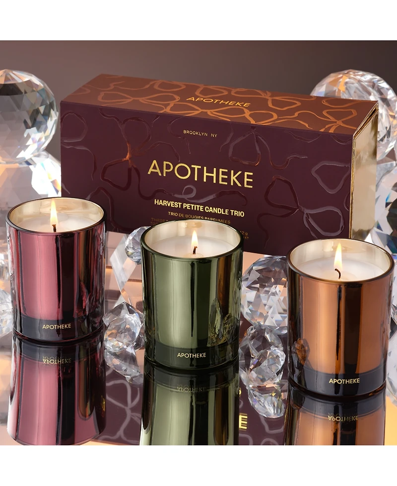 Apotheke 3-Pc. Harvest Petite Scented Candle Gift Set