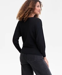 I.n.c. International Concepts Women's Boat-Neck Sweater, Macy's Exclusive