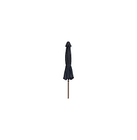 Meridian Furniture Fiji Black Fabric Patio Umbrellas