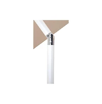 Meridian Furniture Fiji Beige Fabric Patio Umbrellas