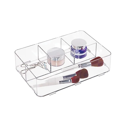 iDesign Interlocking -Section Plastic Drawer Organizer