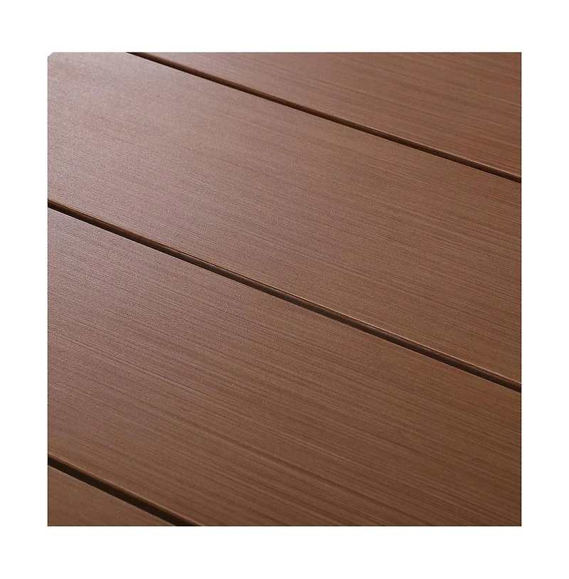 Meridian Furniture Maui Natural Outdoor Patio End Table