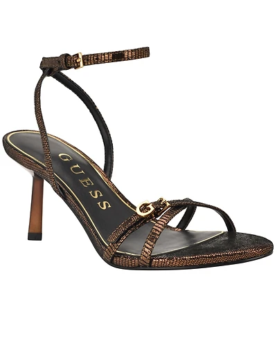 Guess Women's Connee Strappy Stiletto Dress Sandals