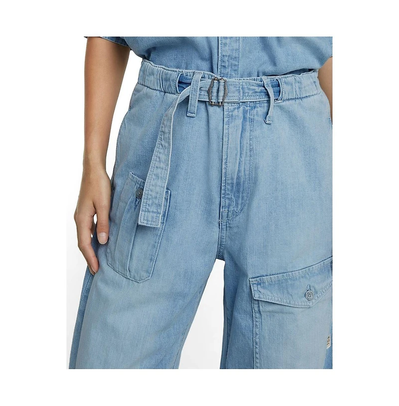 G-Star Women's Belted Cargo Loose Jeans