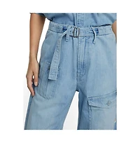 G-Star Women's Belted Cargo Loose Jeans