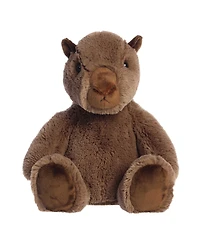 Aurora Medium Capybara Cuddly Plush Toy Brown 12"
