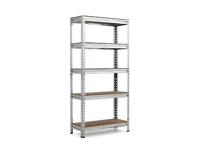 Akiudex 5-tier steel shelving unit storage shelves heavy duty storage rack