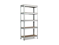 Akiudex 5-tier steel shelving unit storage shelves heavy duty storage rack
