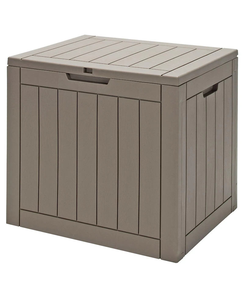 Akiudex 30 Gallon Outdoor Storage Deck Box with Handles and Lockable Lid