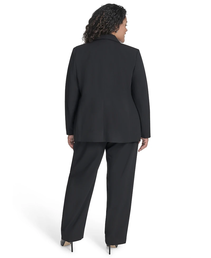 Calvin Klein Plus One-Button Blazer