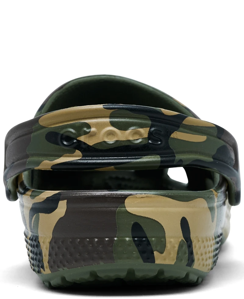 Crocs Little Kids Classic Camo Print Clogs from Finish Line