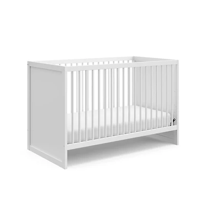 Storkcraft Calabasas 3-in-1 Convertible Crib (White)