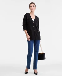 I.n.c. International Concepts Women's Pocket Cardigan, Macy's Exclusive