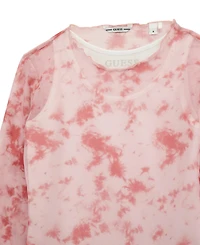 Guess Big Girls Printed Long Sleeve Top