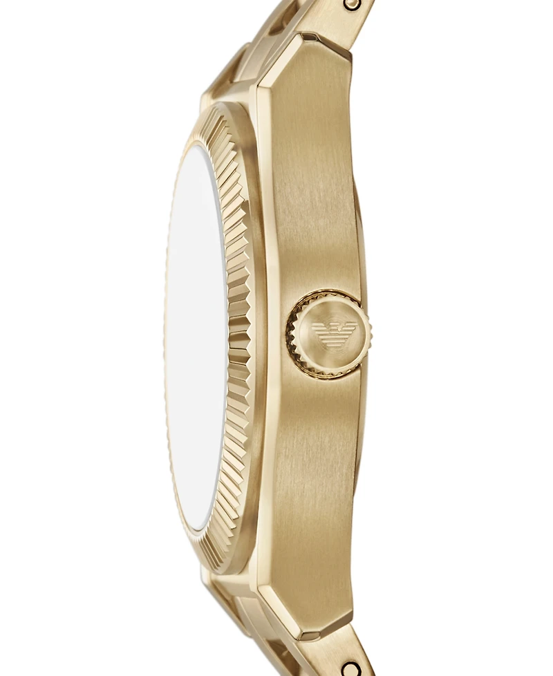 Emporio Armani Women's Gold-Tone Stainless Steel Bracelet Watch 32mm