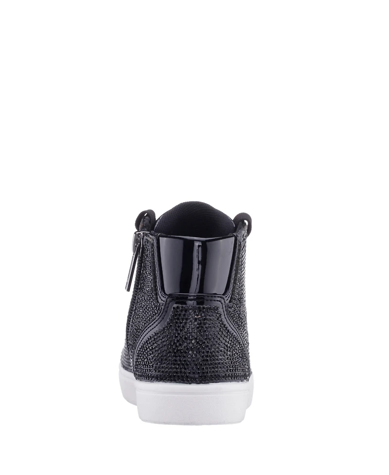 Nina Big Girls Kula Crystal High Top Sneakers