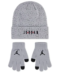 Jordan Big Kids 2-Piece Beanie and Gloves Set