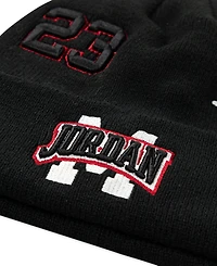 Jordan Big Kids 2-Piece Neutral Patch Beanie and Gloves Set