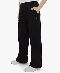 Champion Big Girls Fleece Wide-Leg Pants