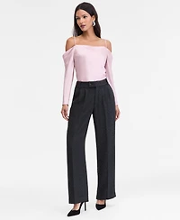 I.n.c. International Concepts Women's Studded Tab-Waist Trousers, Macy's Exclusive