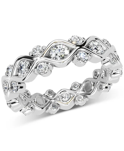 Diamond Eternity Band (1-1/2 ct. t.w.) Platinum or 14k Gold