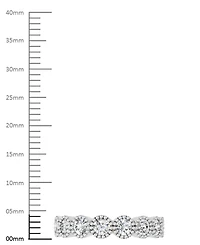Diamond Milgrain Frame Eternity Band (2 ct. t.w.) Platinum or 14k Gold