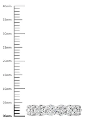 Diamond Cluster Eternity Band (2 ct. t.w.) Platinum or 14k Gold